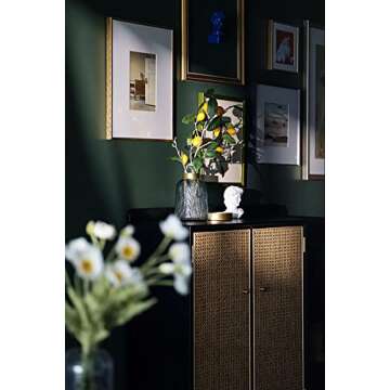 Dimoon 78.7''x15.7'' Emerald Dark Skin Peel and Stick Wallpaper Contact Paper Modern Self Adhesive Wall Paper Removable Renter Friendly Textured Solid Vinyl Roll (78.7''x15.7'',Emerald Dark Skin)