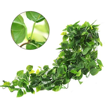 CEWOR Fake Hanging Ivy Plants for Indoor Outdoor Decor