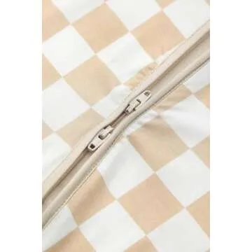 SUZEL Baby Viscose from Bamboo Pajamas - Infant Boys Girls Footless Zippy Pjs Sleep 'N Play Clothes - One Piece Romper (Beige, 18-24M)