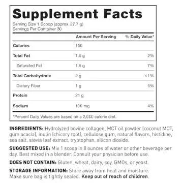 Amy Myers MD Pure Paleo Protein Powder - Clean Grass Fed Pasture Raised Protein - Hormone Free, Non-...