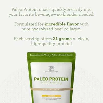 Pure Paleo Protein Powder - Grass Fed & Gluten-Free