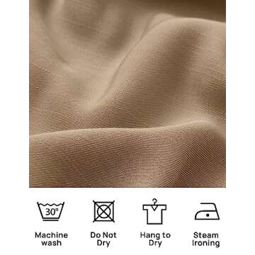 ZESICA Women's Summer Boho Spaghetti Strap Square Neck Solid Color Ruffle A Line Beach Long Maxi Dress,Khaki,Small