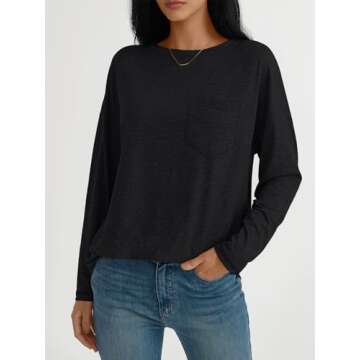 AUTOMET Women's Casual Tunic Tops - Stylish & Comfortable