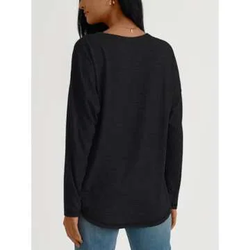 AUTOMET Women's Casual Tunic Tops - Stylish & Comfortable