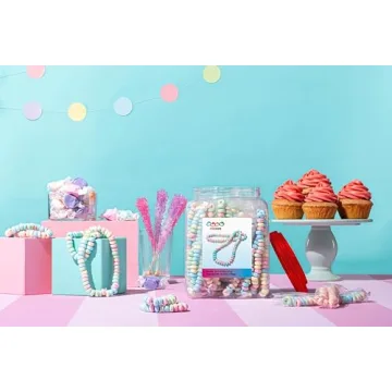 Nostalgic Candy Necklaces, Perfect for Parties & Treats