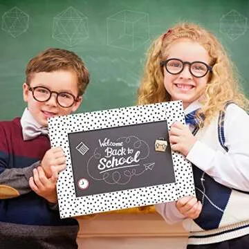 PerKoop 2 Roll 131 Feet Bulletin Board Borders Classroom Decorative Bulletin Border Whiteborad Trim Classroom Back to School Decoration(Polka Dots Style,White Background)