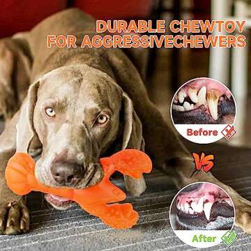 Durable Indestructible Chew Toy for Large Dogs - M&MKPET