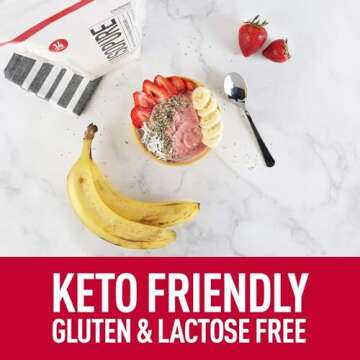 Isopure Low Carb 100% Pure Whey Isolate Protein Powder, Lactose Free, Gluten Free, With Vitamins, Tahitian Vanilla, 25g Protein Per Serving, 1 Lb, 14 Servings