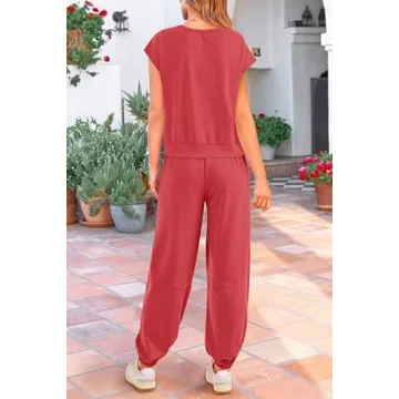 PRETTYGARDEN Women's Stylish Summer Tracksuit Set for Casual Wear