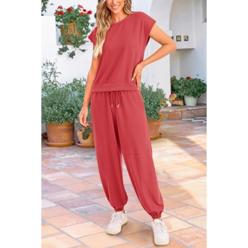 PRETTYGARDEN Women's Stylish Summer Tracksuit Set for Casual Wear