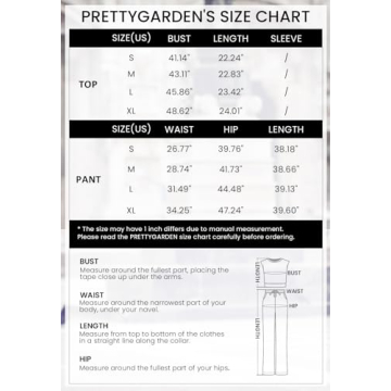 PRETTYGARDEN Women's Stylish Summer Tracksuit Set for Casual Wear