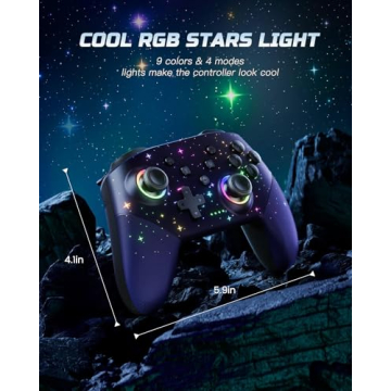 Pro Wireless Switch Controller with RGB Lighting