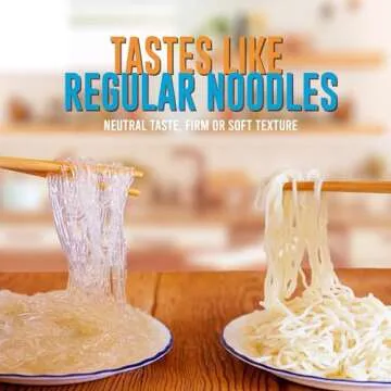 Sea Tangle Kelp Noodles (12oz) - Low Calorie Asian Noodles for Healthy Noodle Dishes - Gluten Free, Keto Noodle Sub for Rice Noodles, Glass Noodles, Pad Thai Noodles, Vermicelli
