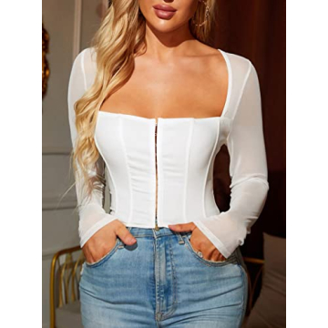 Stylish Remidoo Bustier Crop Top for Night Out