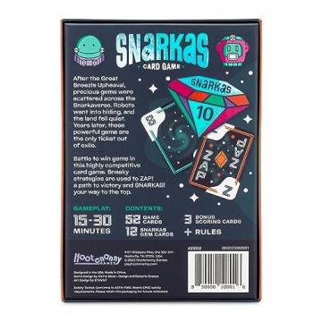 Hootenanny Games Snarkas Card Game - Fun for All Ages!