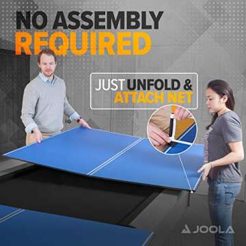 JOOLA Tetra - Full Size Table Tennis Conversion Top