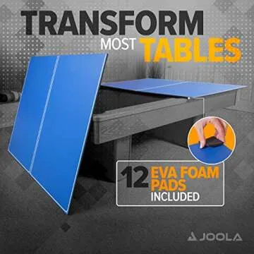 JOOLA Tetra - Full Size Table Tennis Conversion Top