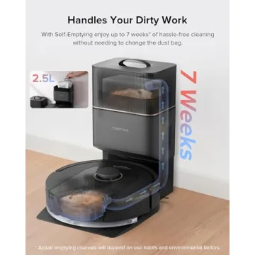 Roborock Q5 Pro+ Self-Emptying Robot Vacuum and Mop