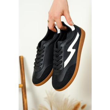 Trendy Project Cloud Sneakers for Women - Memory Foam Lace-up