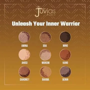 Juvia's Place Warrior Palette - Vibrant Pigmented Eyeshadow Palette