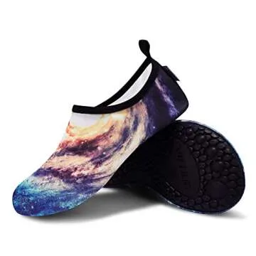 VIFUUR Starry Blue Water Shoes for Every Adventure