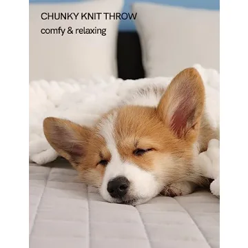 YnM Chunky Throw Blanket for Cozy Living Spaces