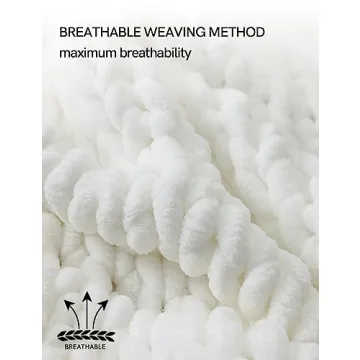 YnM Chunky Throw Blanket for Cozy Living Spaces