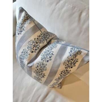 Jillien Harbor 20x20 Throw Pillow Cover - Floral Design