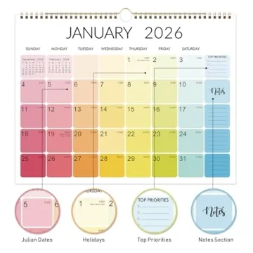 2025-2026 Wall Calendar - Organize Your Year Efficiently