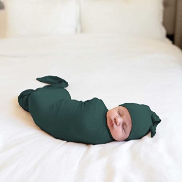 Bayceen Large Jersey Knitted Swaddle Blanket for Newborns