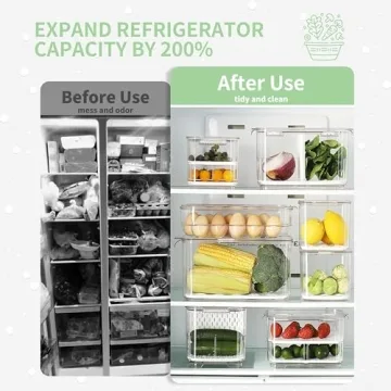 elabo Food Storage Containers - Fresh Produce Keeper Set