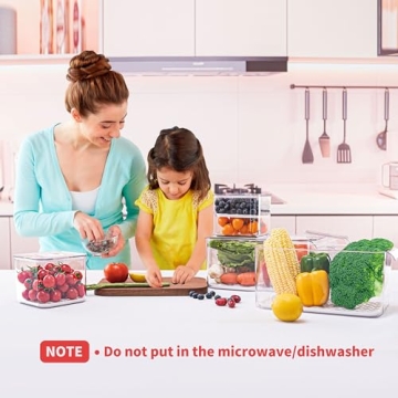 elabo Food Storage Containers - Fresh Produce Keeper Set