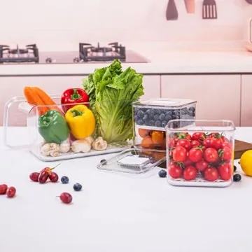 elabo Food Storage Containers - Fresh Produce Keeper Set