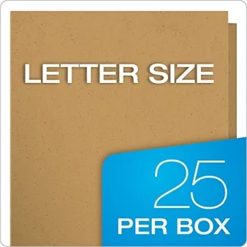 Eco-Friendly EarthWise Two-Pocket Folders in Natural