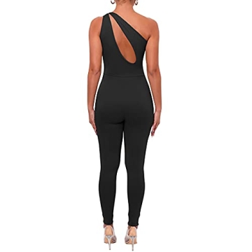 SHESEEWORLD Women's Sexy Cutout Jumpsuit for Parties