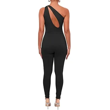 SHESEEWORLD Women's Sexy Cutout Jumpsuit for Parties