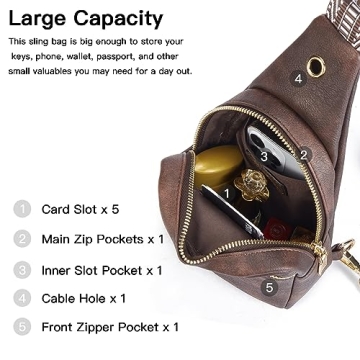 Stylish Telena Sling Bag for Women Vegan Leather