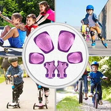 Knee Pads and Elbow Pads Protective Gear Set for Kids