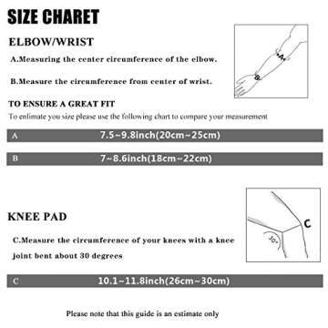 Knee Pads for Kids Knee pads and Elbow Pads Toddler Protective Gear Set Kids Elbow Pads and Knee Pads for Girls Boys with Wrist Guards 3 in 1 for Skating Cycling Bike Rollerblading Scooter [Upgraded]