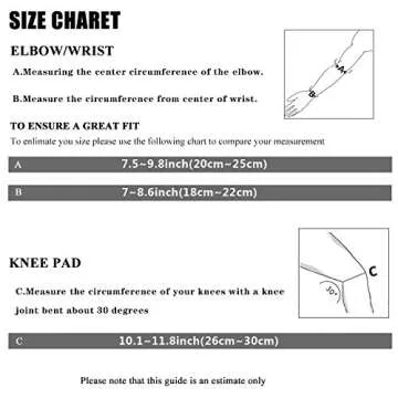 Knee Pads and Elbow Pads Protective Gear Set for Kids