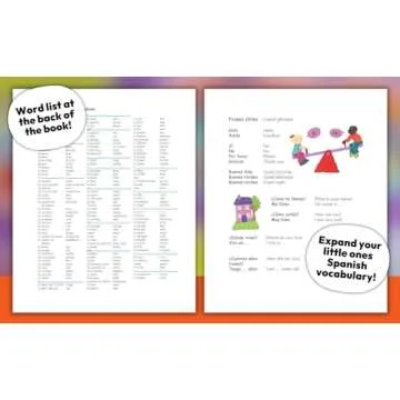 My First 100 Words - Mis Primeras 100 Palabras - English / Spanish First Words Bilingual Book, Ages 1-7 (en español)