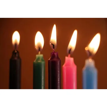 40 Vibrant Unscented Candles for All Occasions