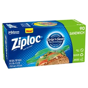 Ziploc Sandwich Bags with Grip 'n Seal Technology