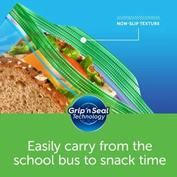 Ziploc Sandwich Bags with Grip 'n Seal Technology