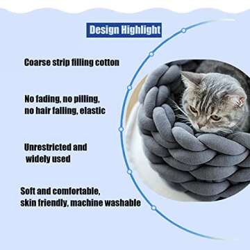 Arm Knitting Yarn for Chunky Yarn Blanket,Braided Knot Throw Cotton Wool Bulky Giant Yarn for Hand Knit Blanket DIY,Soft Washable Tube Bulky Giant Yarn for Weave Craft Crochet(Shell Pink, 0.55lb)