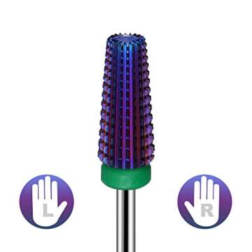 Lavinda 5 in 1 Nail Drill Bit for Professionals and Beginners