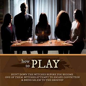 Salem 1692 Board Game for Ages 14 and Up