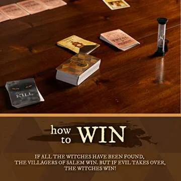 Salem 1692 Board Game for Ages 14 and Up