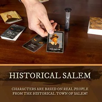 Salem 1692 Board Game for Ages 14 and Up