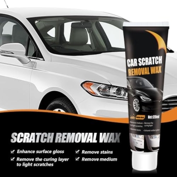 Scratch Remover for Vehicles, 2025 Car Scratch Repair Paste, Car Paint Scratch Repair Polishing Wax, Car Accessories, Scratch Remover Kit with Wipe & Sponge for Vehicles for Deep Scratches (1 pc)